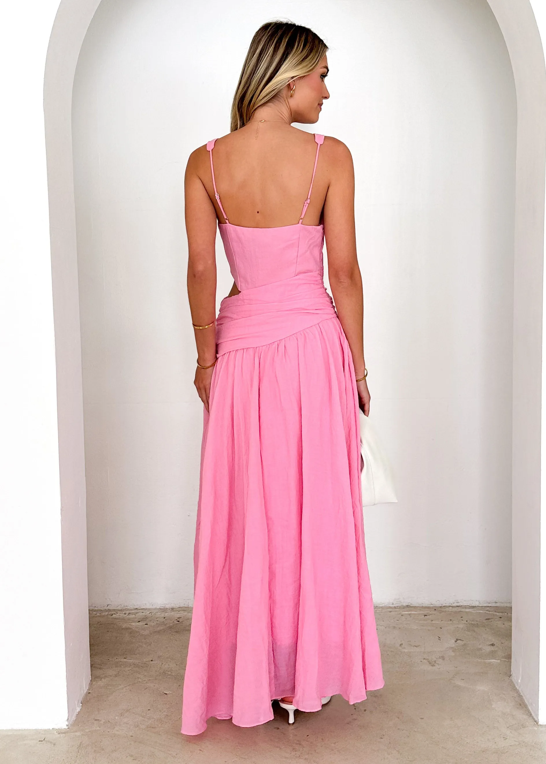 Koira Maxi Dress - Pink sold by Gingham & Heels product image thumbnail 5