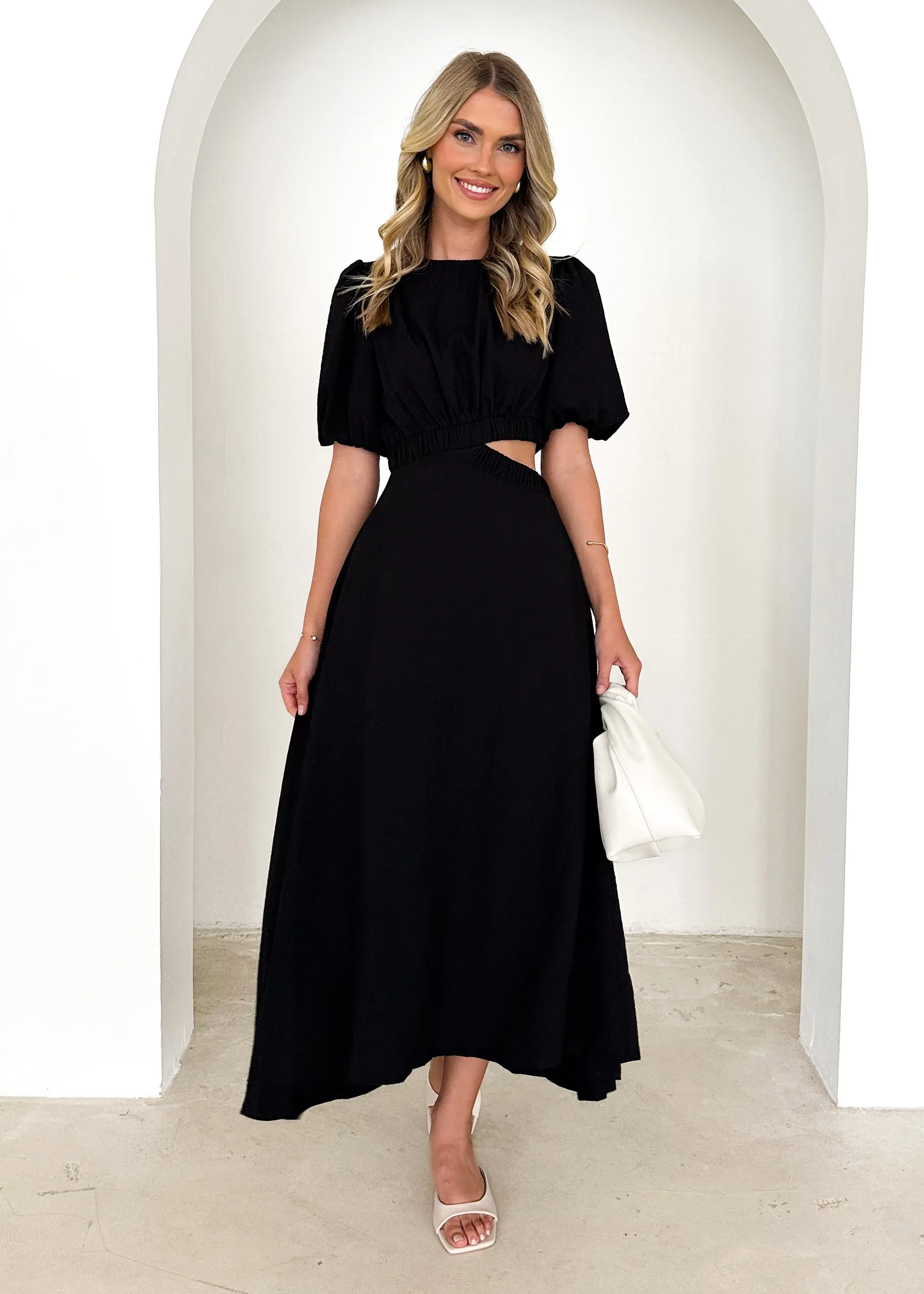 Macy Maxi Dress - Black sold by Gingham & Heels product image thumbnail 3