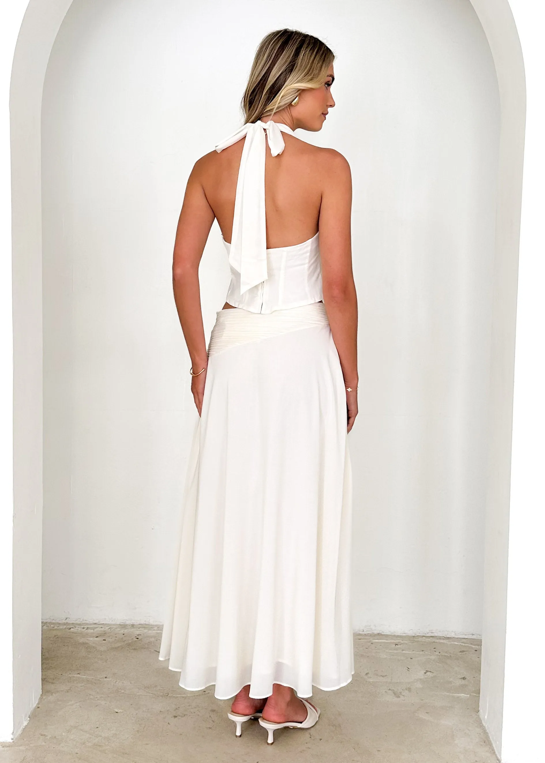 Tammy Halter Set - Cream sold by Gingham & Heels product image thumbnail 5