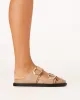 Areli Sandals - Light Cashew sold by Gingham & Heels