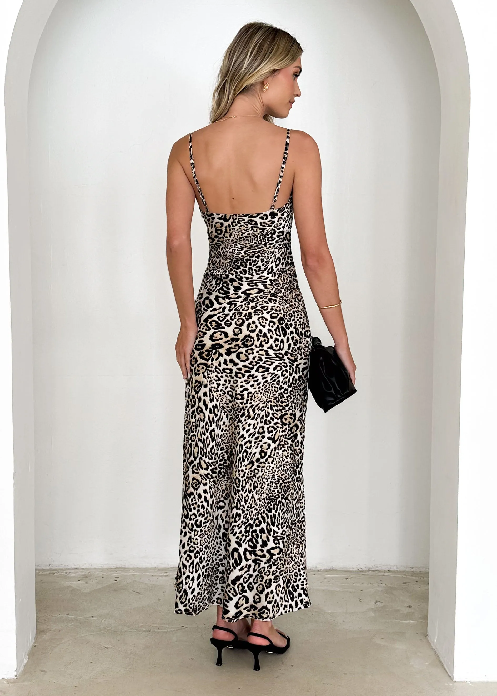 Jaguar Maxi Dress - Leopard sold by Gingham & Heels product image thumbnail 5