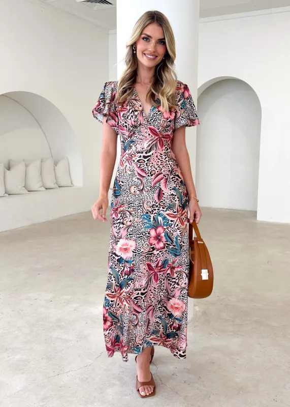 Mintoe Maxi Dress - Jungle Paradise sold by Gingham & Heels