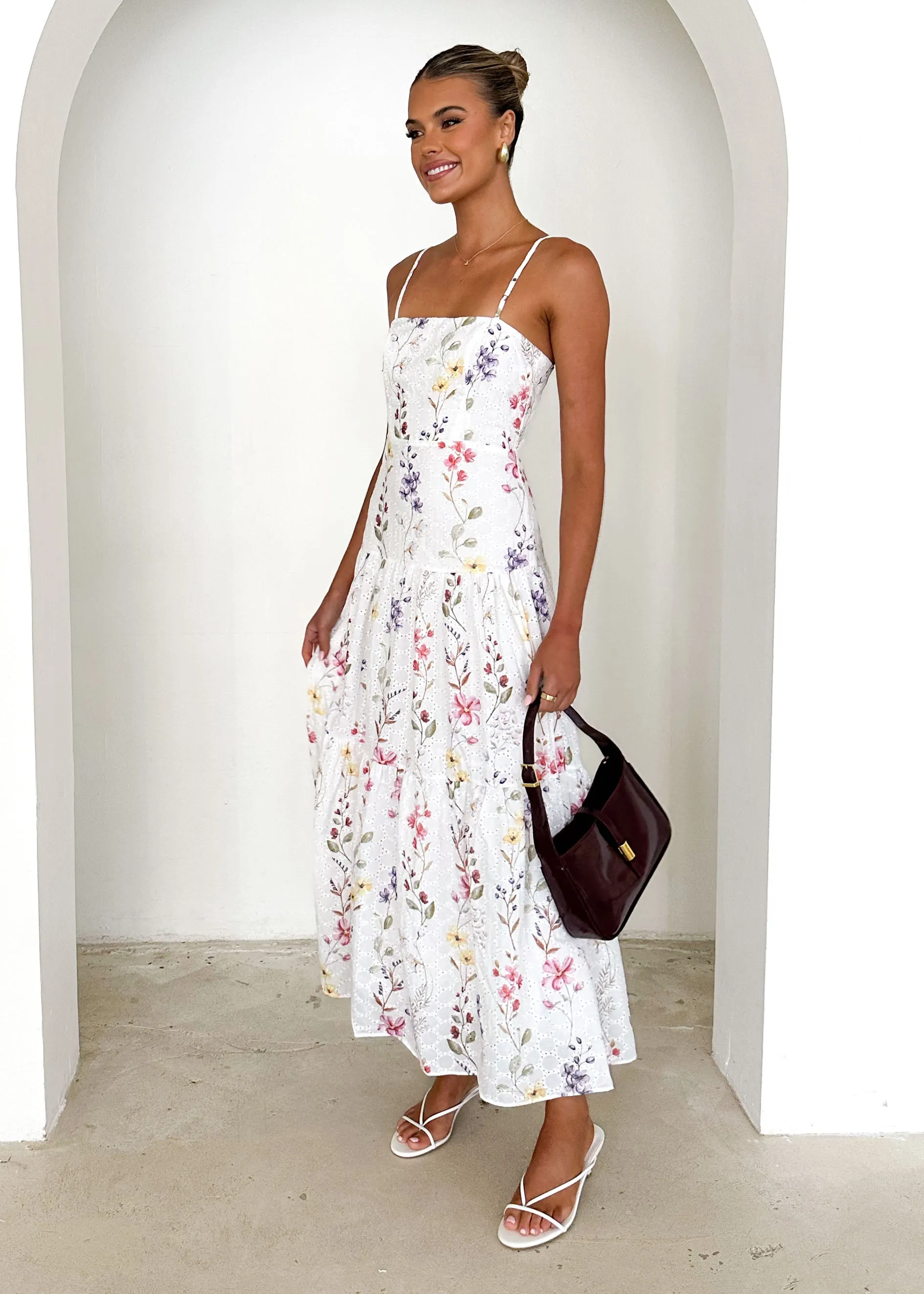 Posey Maxi Dress - Spring Garden sold by Gingham & Heels product image thumbnail 4