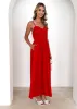 Serafina Maxi Dress - Red sold by Gingham & Heels