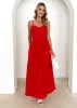 Serafina Maxi Dress - Red sold by Gingham & Heels