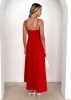Serafina Maxi Dress - Red sold by Gingham & Heels