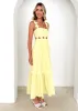 Margot Maxi Dress - Lemon sold by Gingham & Heels