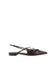 Hettie Flats - Wine Patent sold by Gingham & Heels