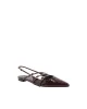 Hettie Flats - Wine Patent sold by Gingham & Heels