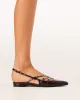 Hettie Flats - Wine Patent sold by Gingham & Heels