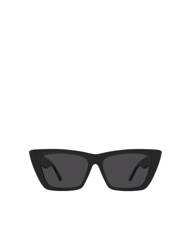 The Gisele Sunglasses - Black Jet sold by Gingham & Heels