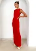 Lenon Maxi Dress - Red sold by Gingham & Heels