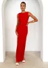 Lenon Maxi Dress - Red sold by Gingham & Heels