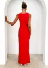 Lenon Maxi Dress - Red sold by Gingham & Heels
