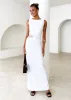Lenon Maxi Dress - Off White sold by Gingham & Heels