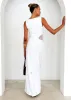 Lenon Maxi Dress - Off White sold by Gingham & Heels