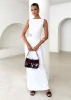 Lenon Maxi Dress - Off White sold by Gingham & Heels