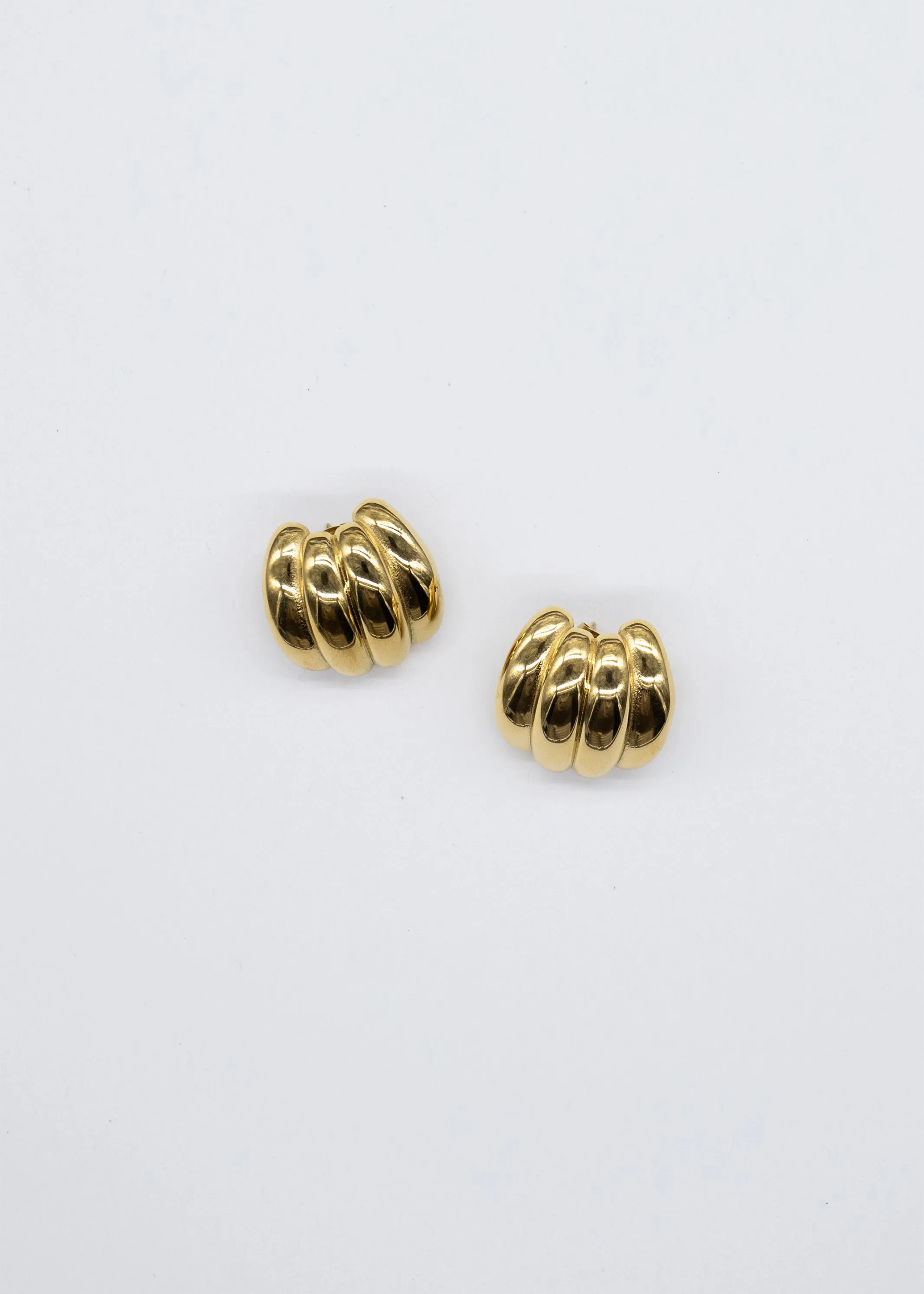 Carmel Earrings - Gold sold by Gingham & Heels product image thumbnail 2