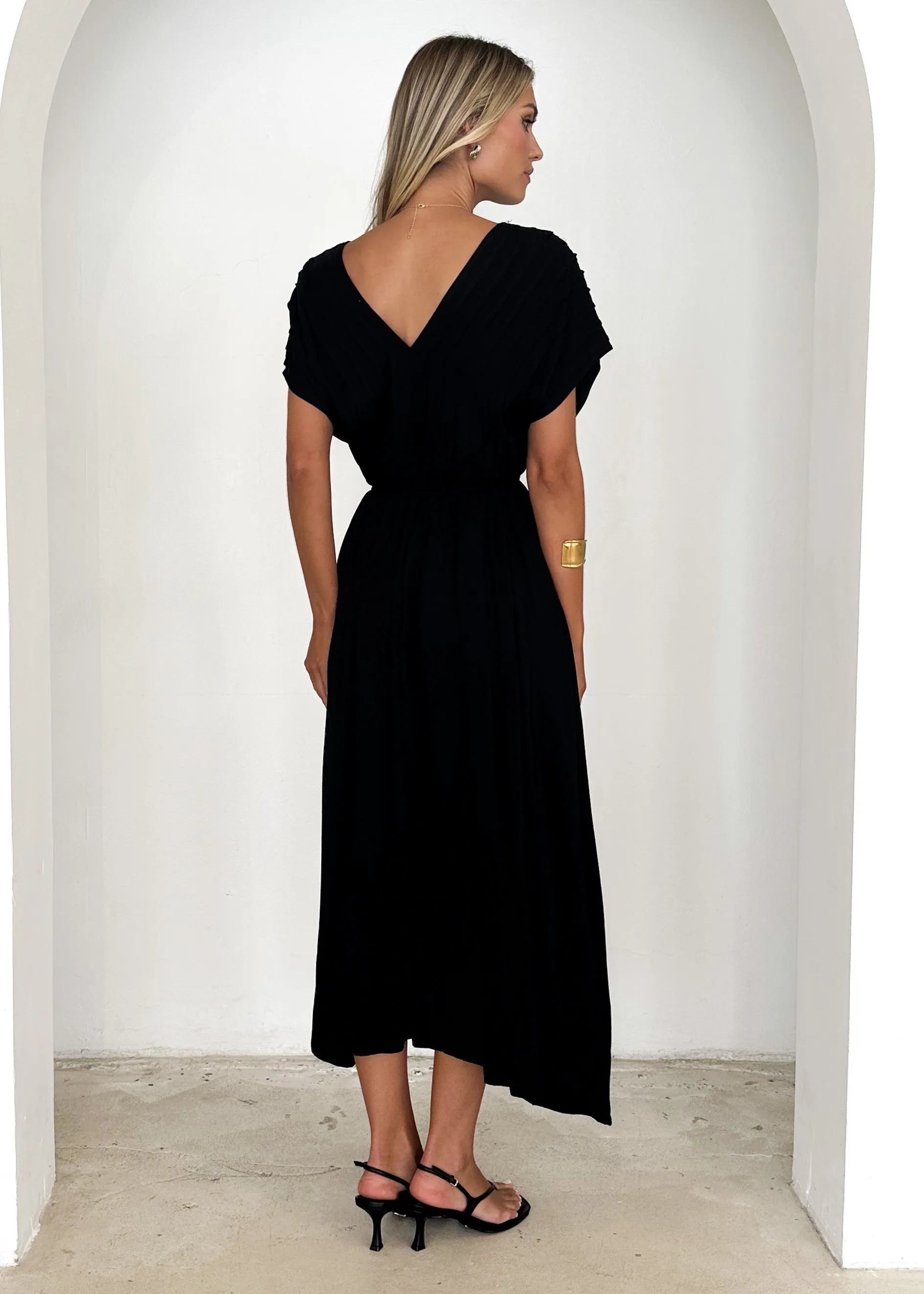 Indra Midi Dress - Black sold by Gingham & Heels product image thumbnail 5