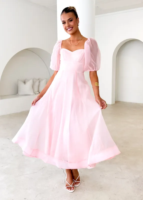 Paradisio Maxi Dress - Peach sold by Gingham & Heels