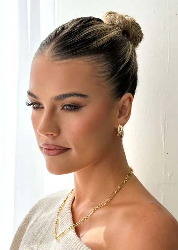 Olivia Earrings - Gold sold by Gingham & Heels