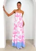 Talisa Maxi Dress - Lila Flower sold by Gingham & Heels