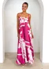 Elide Maxi Dress - Magenta Floral sold by Gingham & Heels