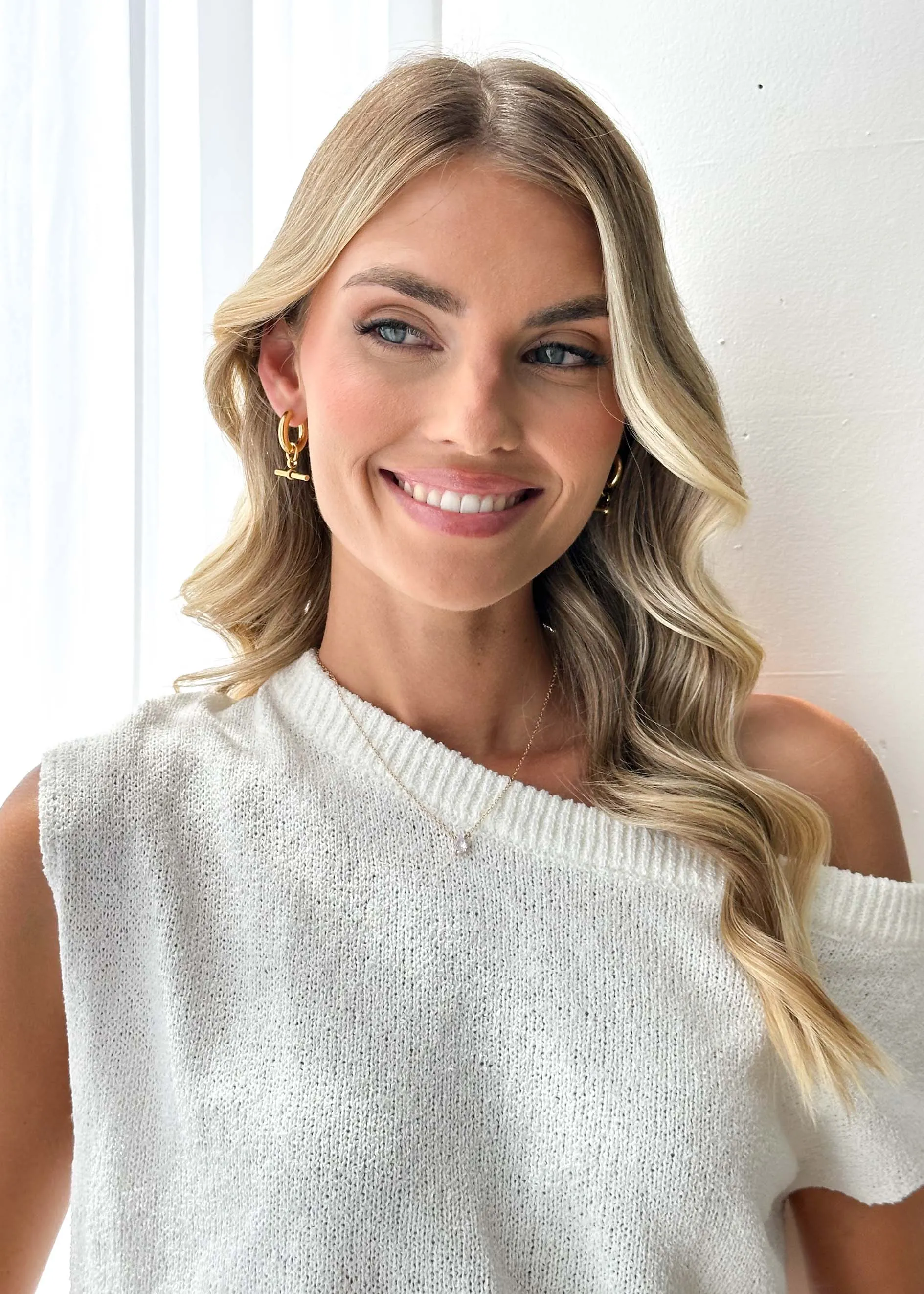 Nola Earrings - Gold sold by Gingham & Heels product image thumbnail 5