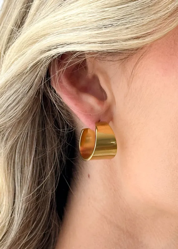 Tippi Earrings - Gold sold by Gingham & Heels