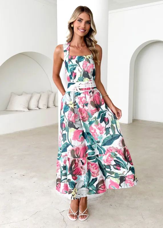 Wisteria Maxi Dress - Donatella Spritz sold by Gingham & Heels