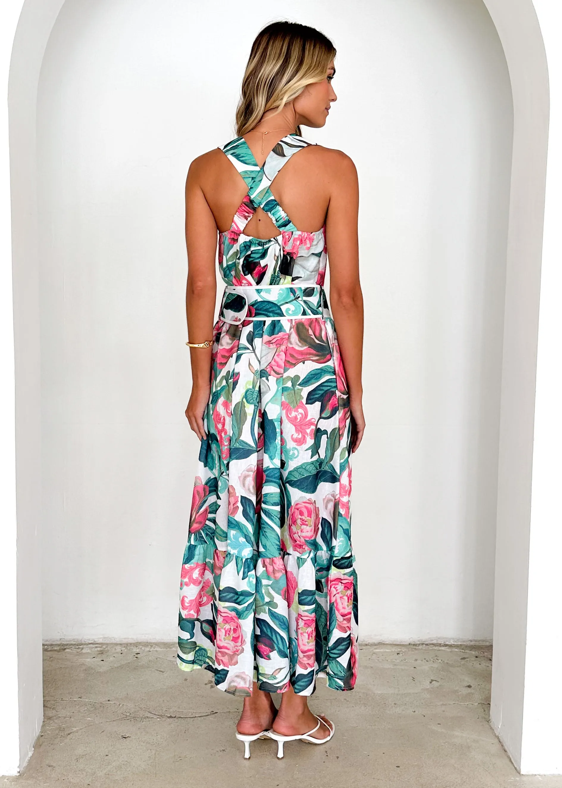 Wisteria Maxi Dress - Donatella Spritz sold by Gingham & Heels product image thumbnail 5