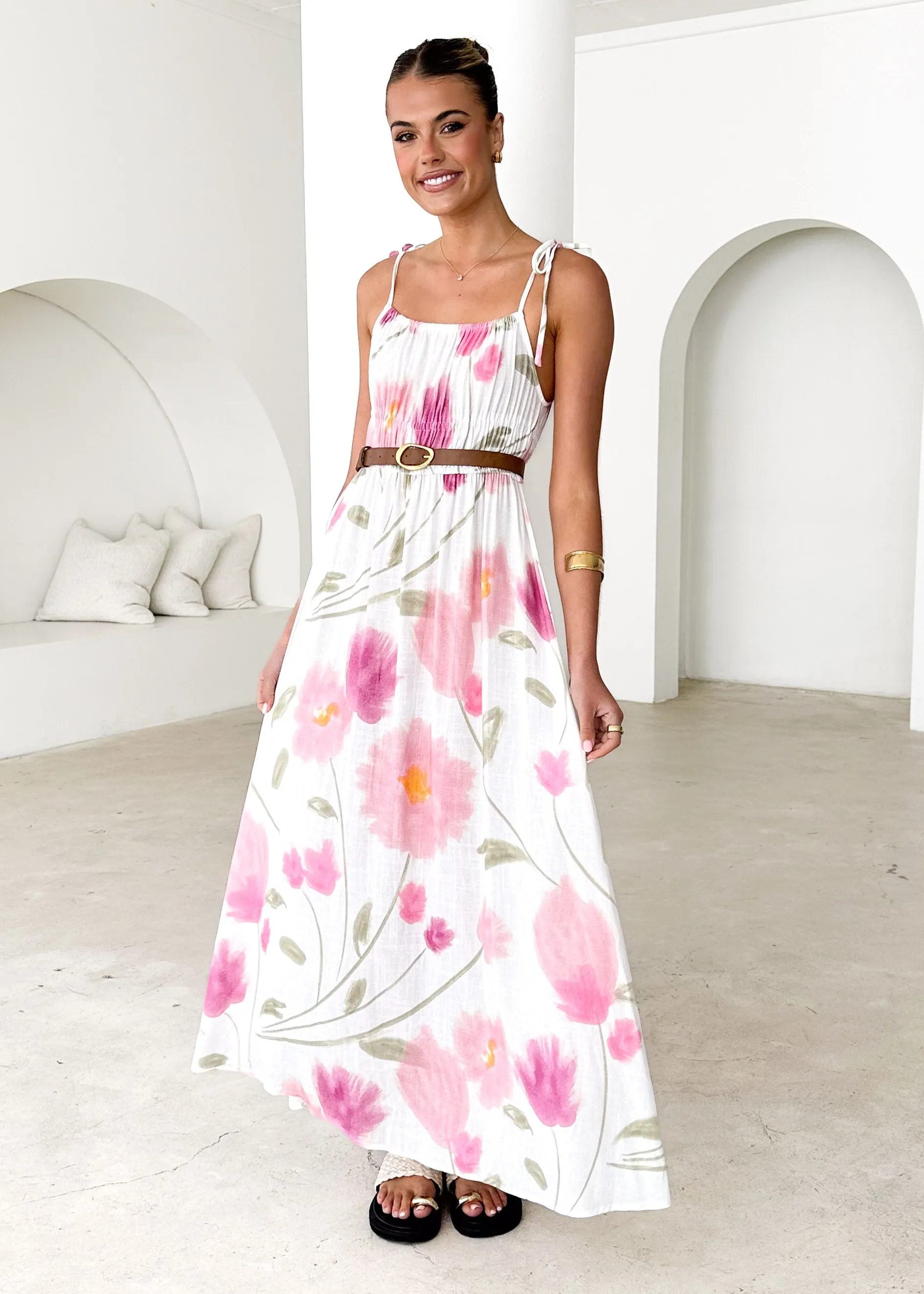 Wildflower Maxi Dress - Blossom sold by Gingham & Heels