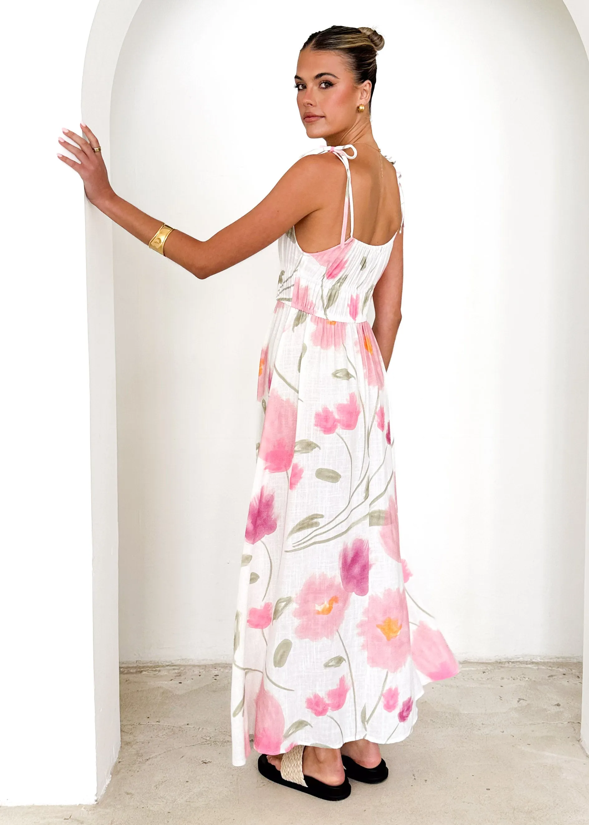 Wildflower Maxi Dress - Blossom sold by Gingham & Heels product image thumbnail 5