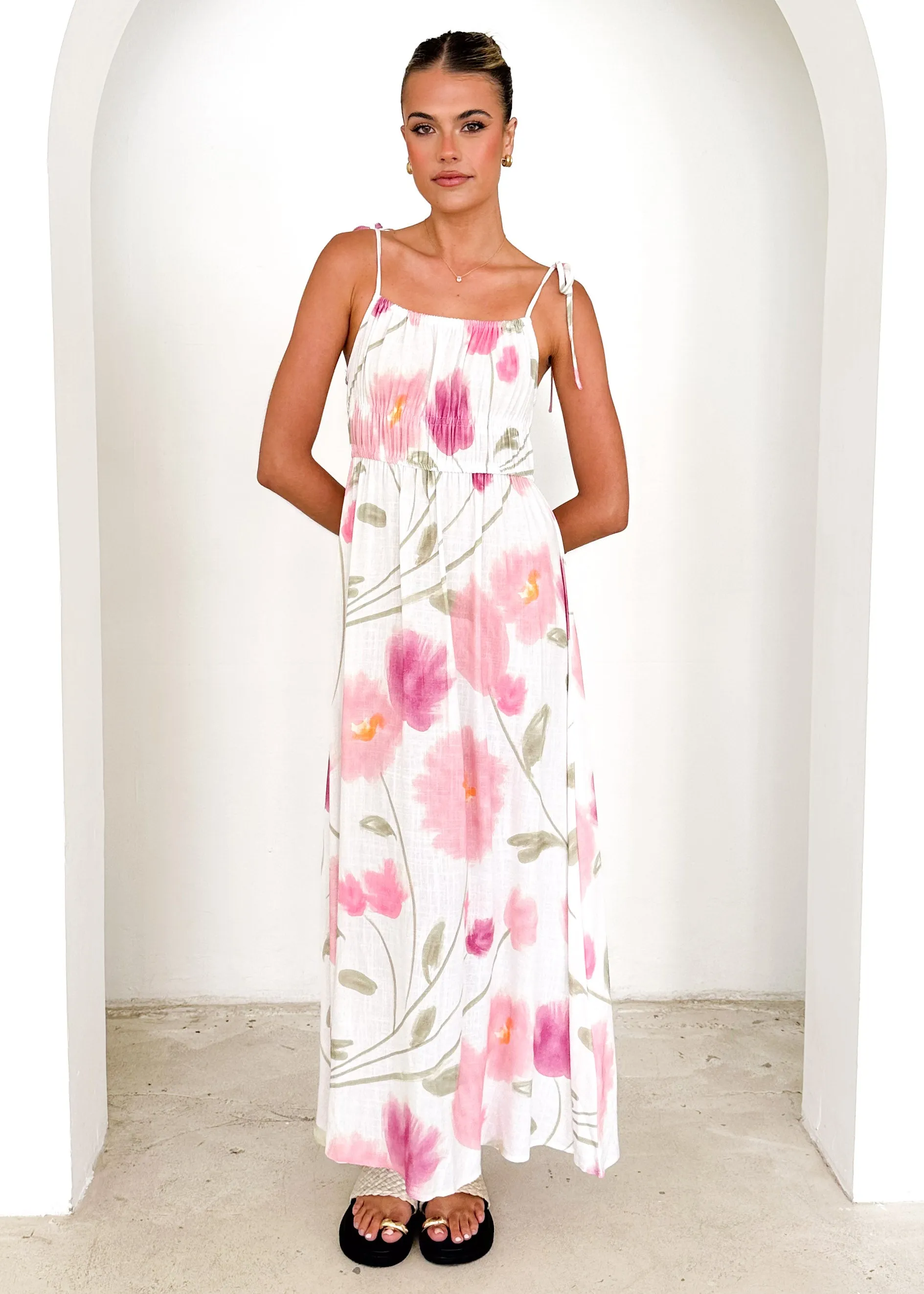 Wildflower Maxi Dress - Blossom sold by Gingham & Heels product image thumbnail 3