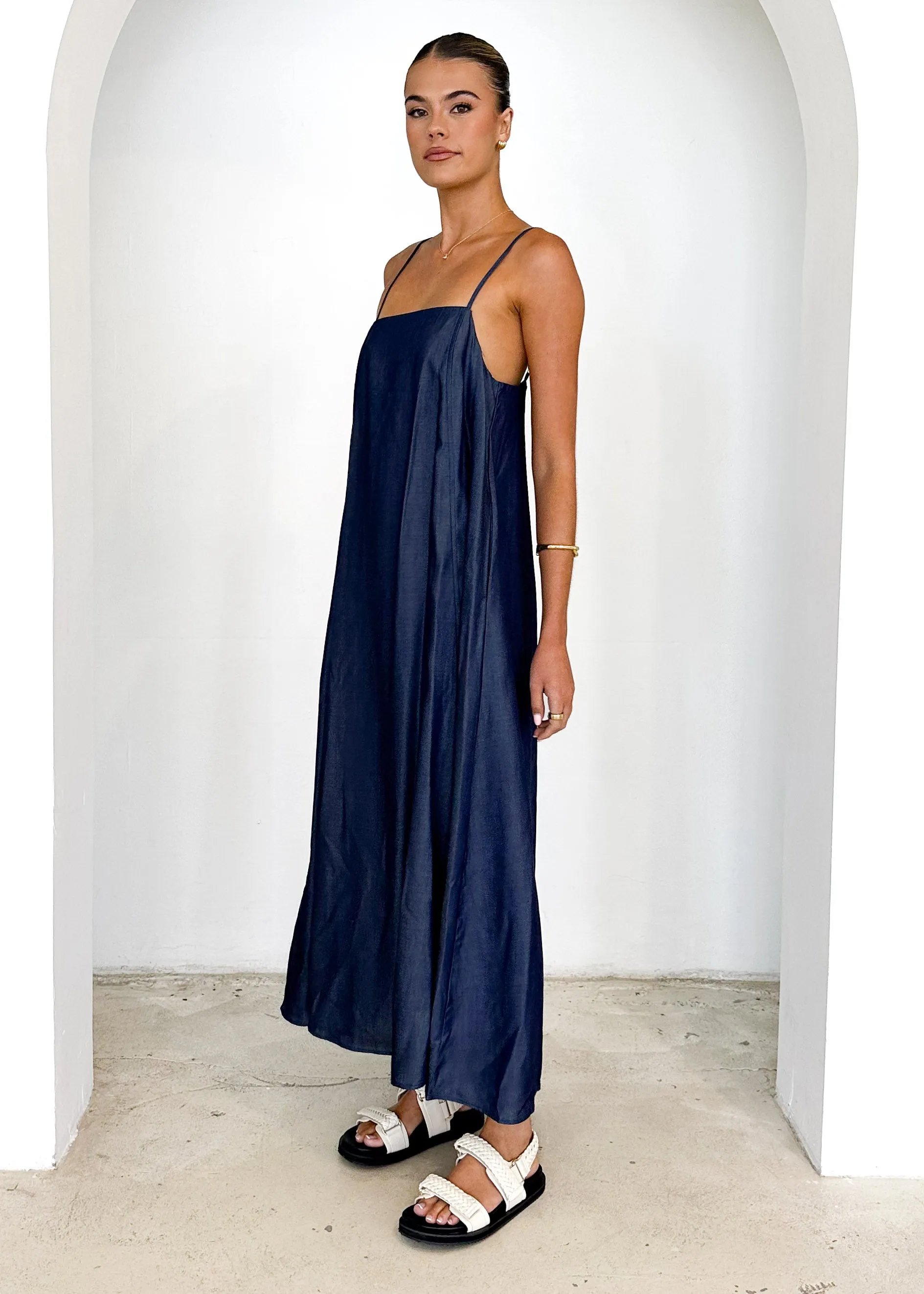 Sascha Maxi Dress - Indigo sold by Gingham & Heels product image thumbnail 4