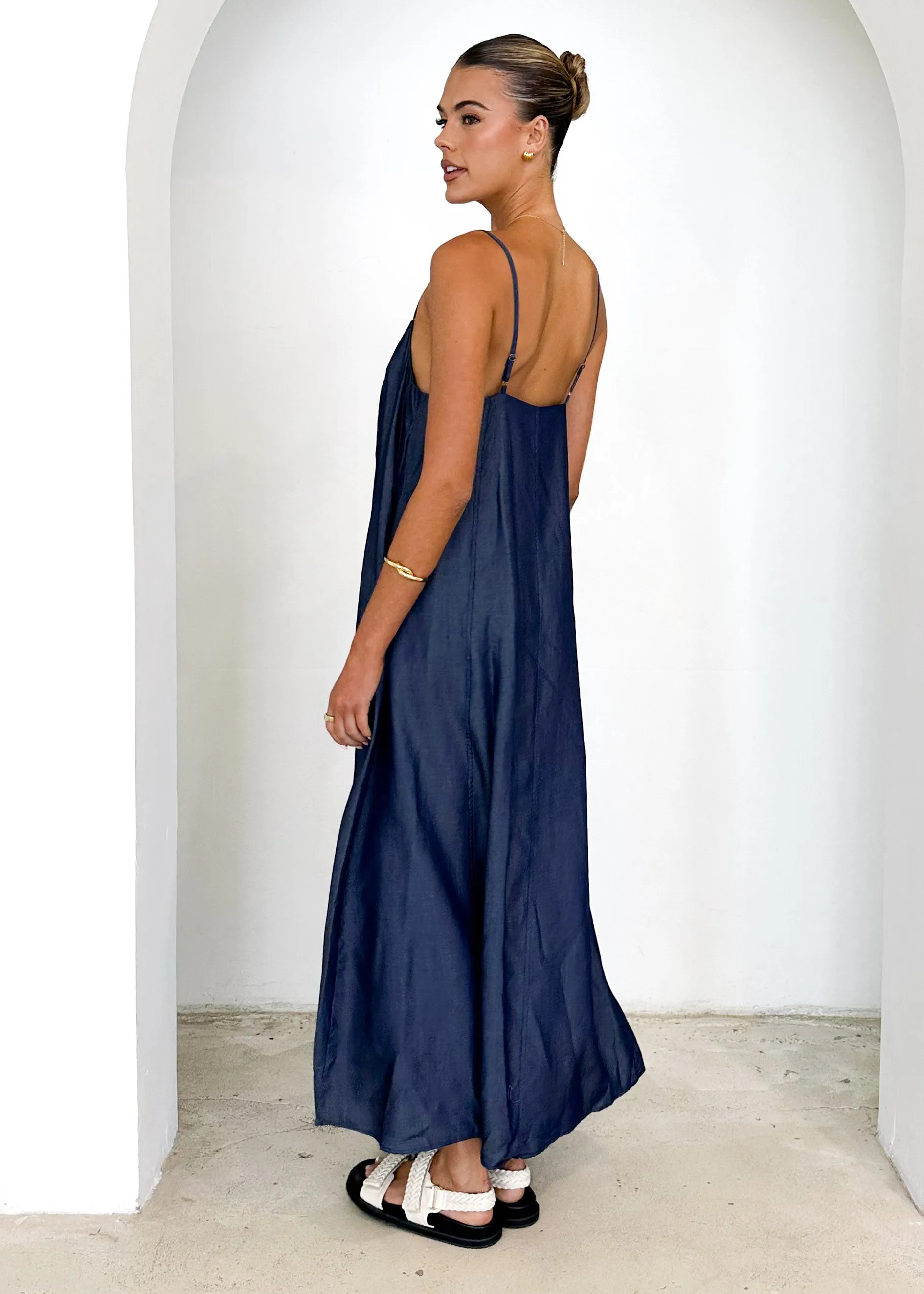 Sascha Maxi Dress - Indigo sold by Gingham & Heels product image thumbnail 5
