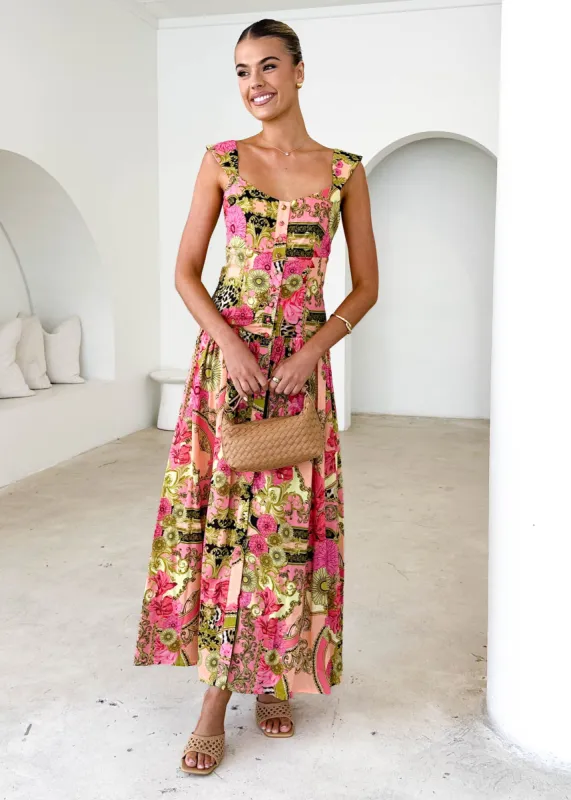 Belle Maxi Dress - Pearl Lucia sold by Gingham & Heels