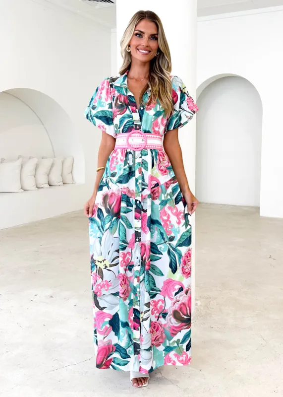 Bridgette Maxi Dress - Donatella Spritz sold by Gingham & Heels