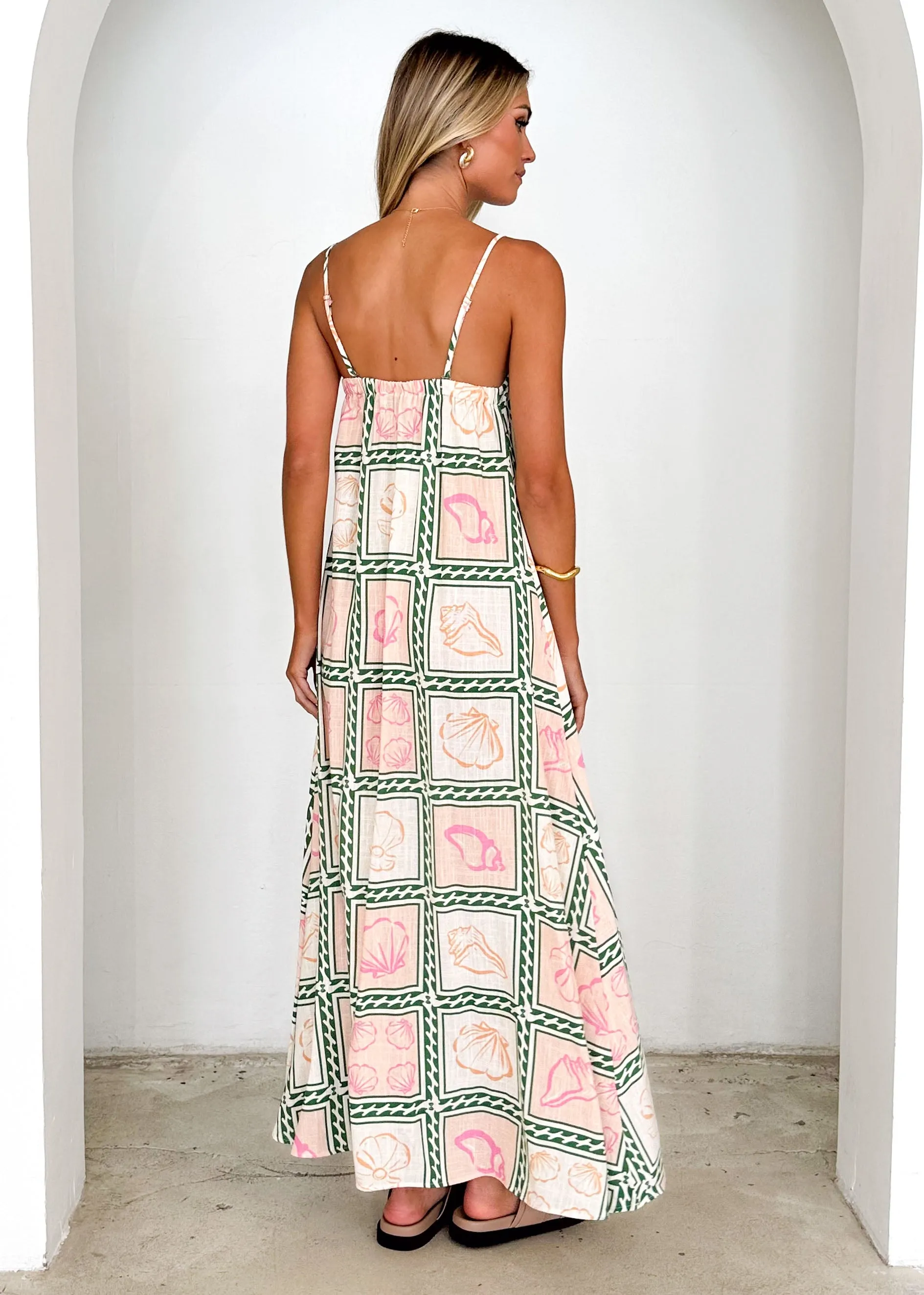 Talisa Maxi Dress - Coastal Green sold by Gingham & Heels product image thumbnail 5