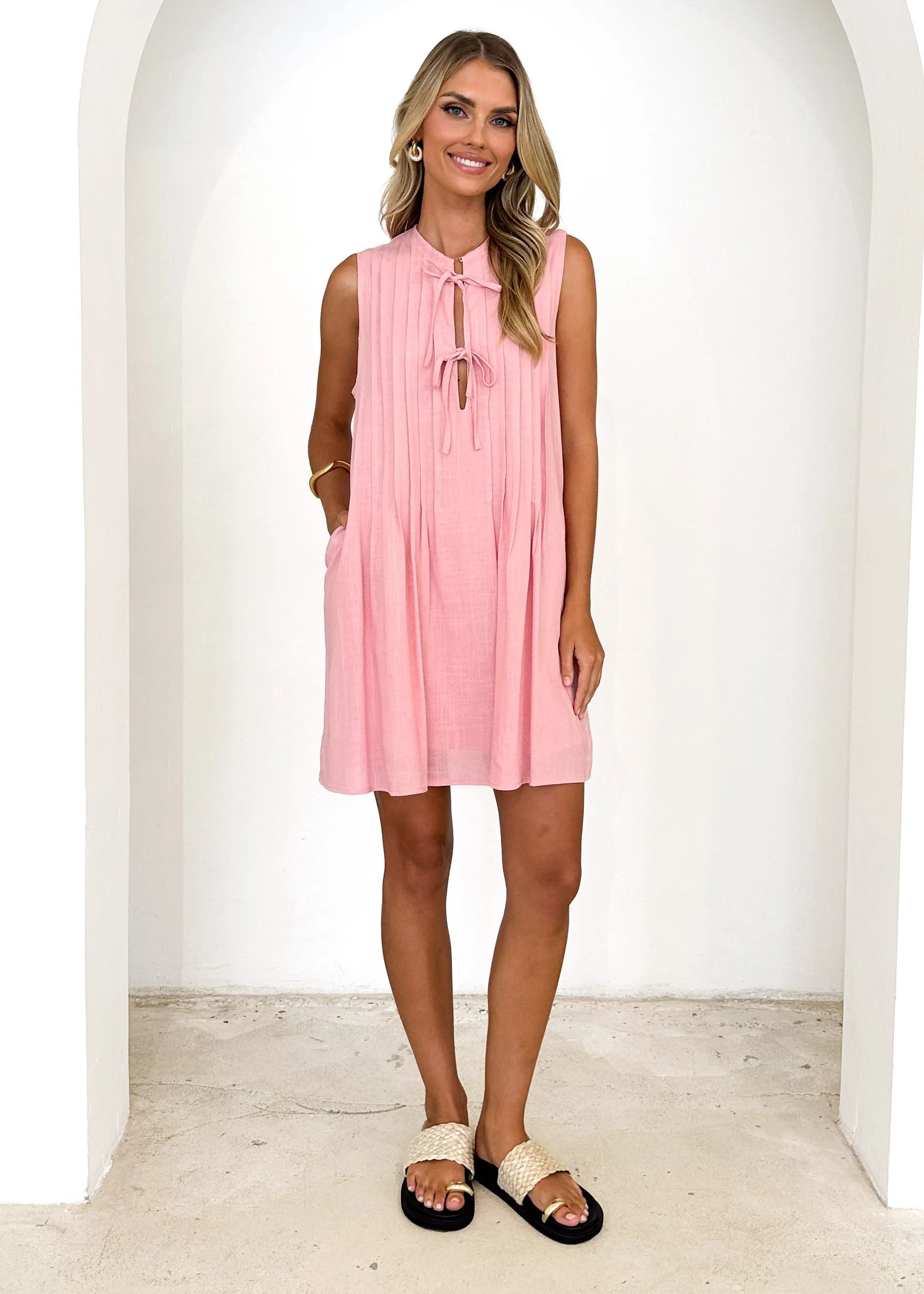 Maitland Dress - Pink sold by Gingham & Heels product image thumbnail 3