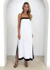 Zander Maxi Dress - Off White sold by Gingham & Heels