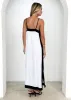 Zander Maxi Dress - Off White sold by Gingham & Heels