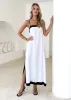 Zander Maxi Dress - Off White sold by Gingham & Heels
