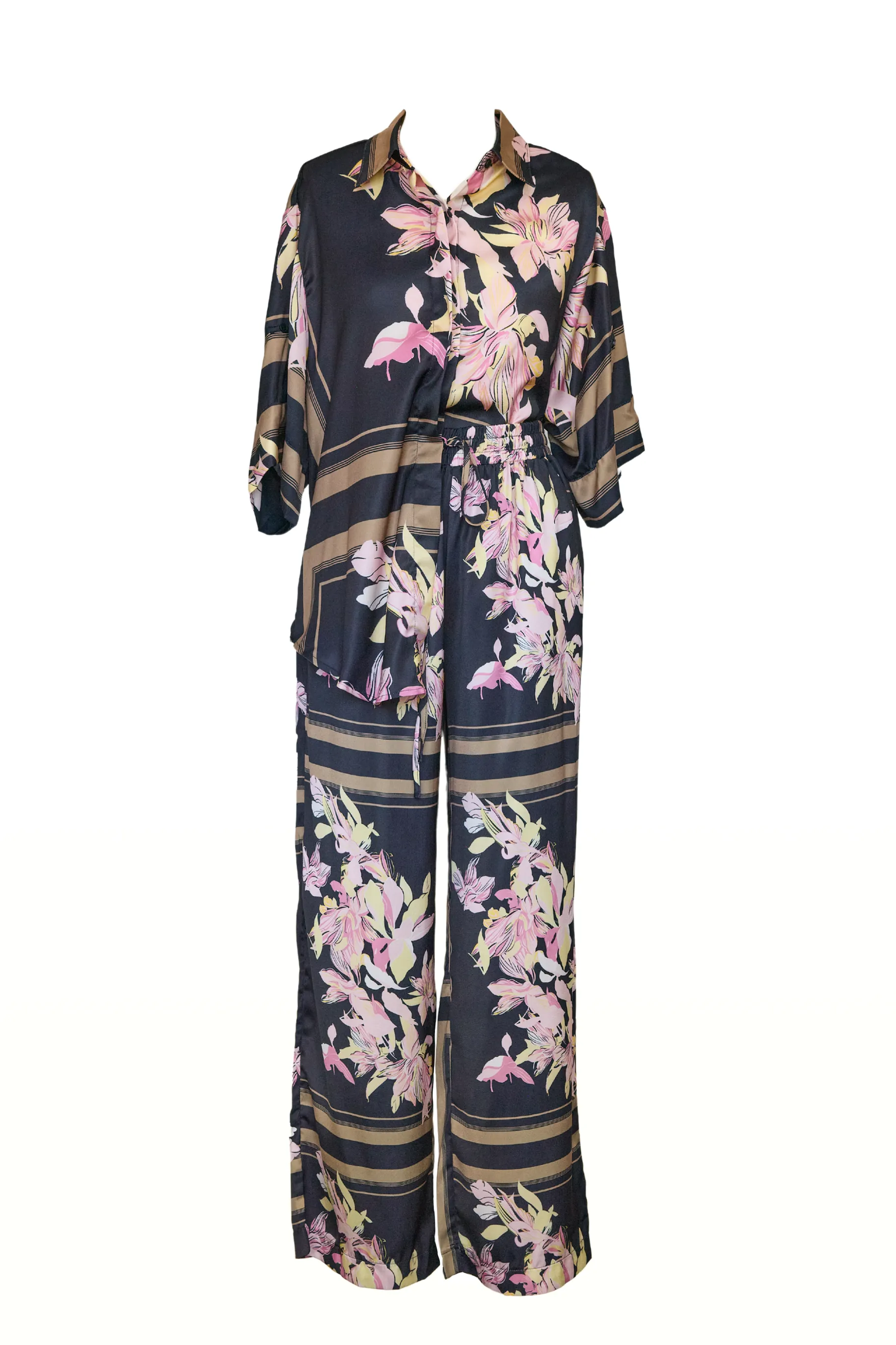 Kaycie Shirt - Black Floral sold by Gingham & Heels product image thumbnail 2