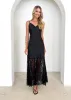 Anika Maxi Dress - Black sold by Gingham & Heels