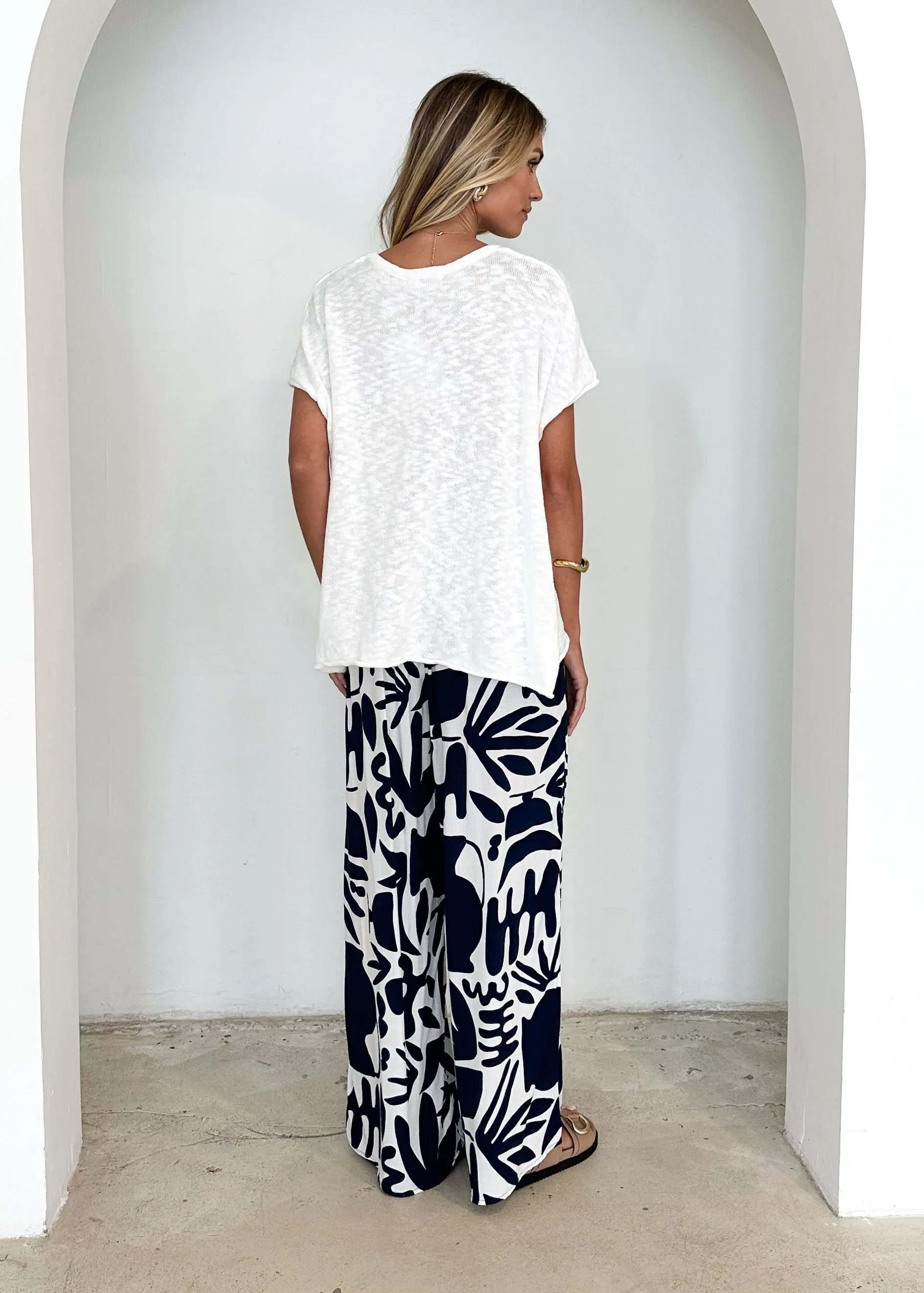 Marion Knit Top - Off White sold by Gingham & Heels product image thumbnail 5