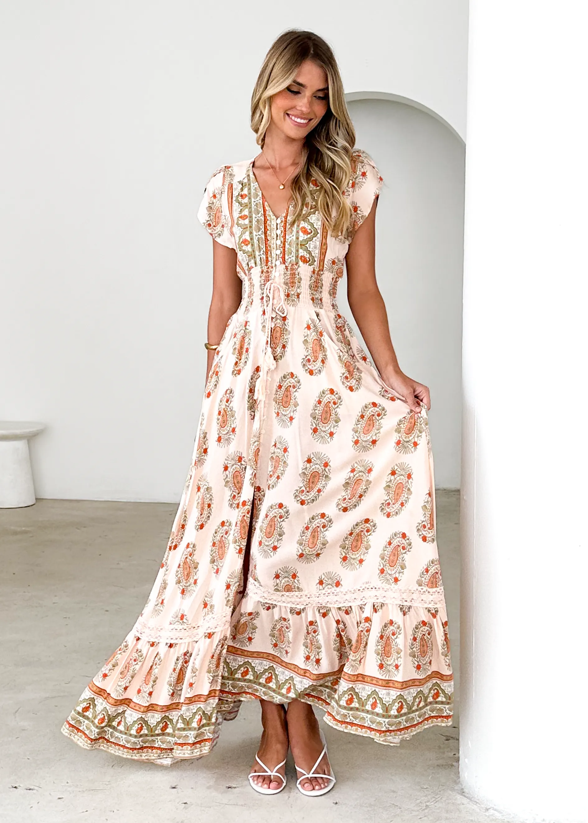 Romi Maxi Dress - Heirloom sold by Gingham & Heels product image thumbnail 3