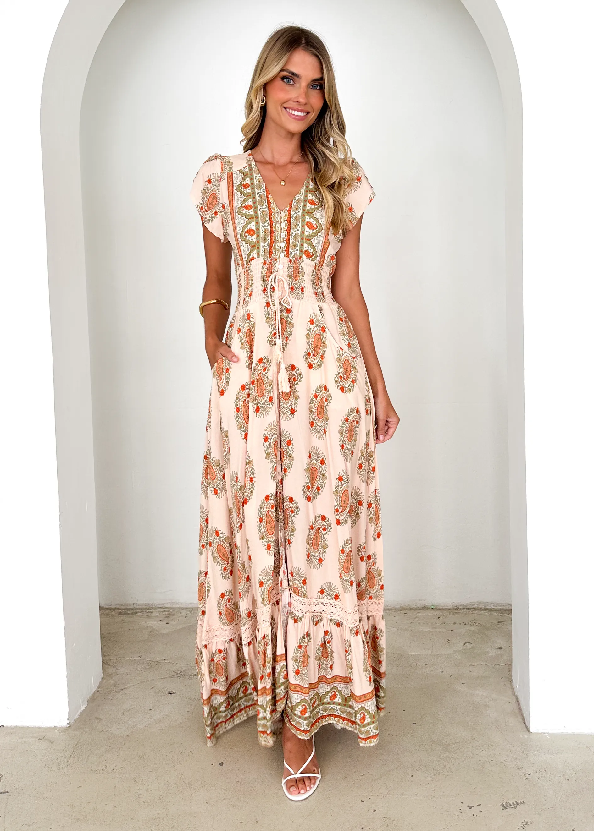 Romi Maxi Dress - Heirloom sold by Gingham & Heels product image thumbnail 4
