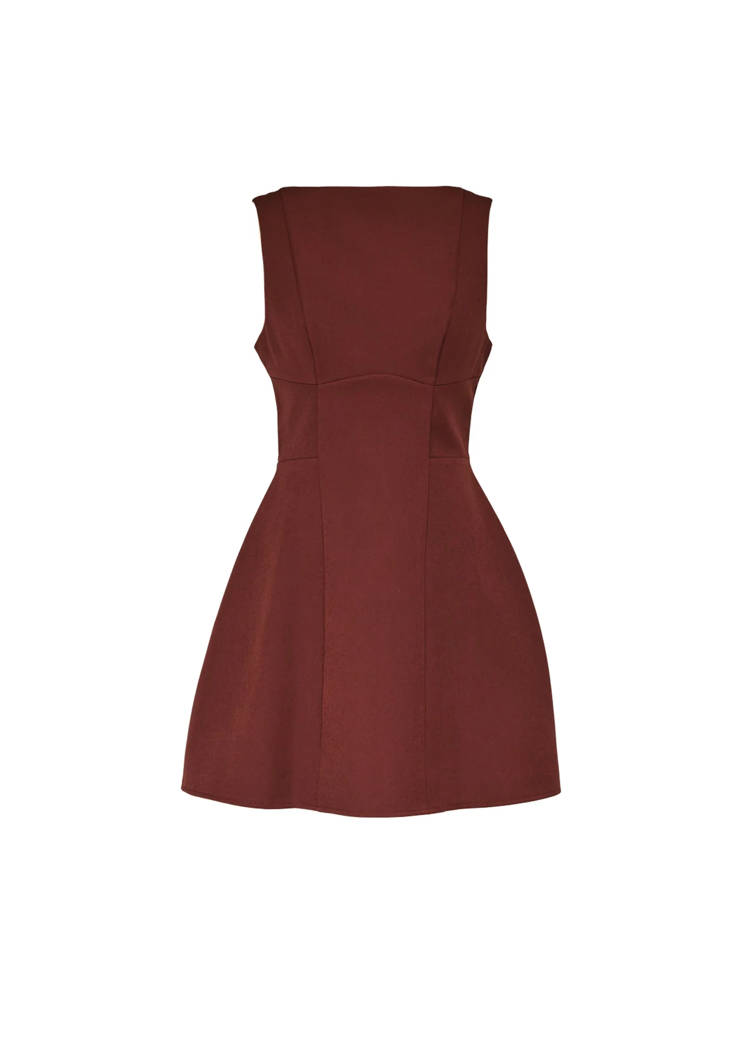 Clarissa Dress - Chocolate sold by Gingham & Heels product image thumbnail 2