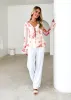 Daytona Blouse - Pink Floral sold by Gingham & Heels